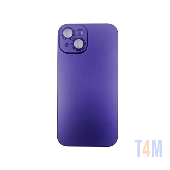 Capa de Silicone Dura com Lente de Câmera para Apple iPhone 14